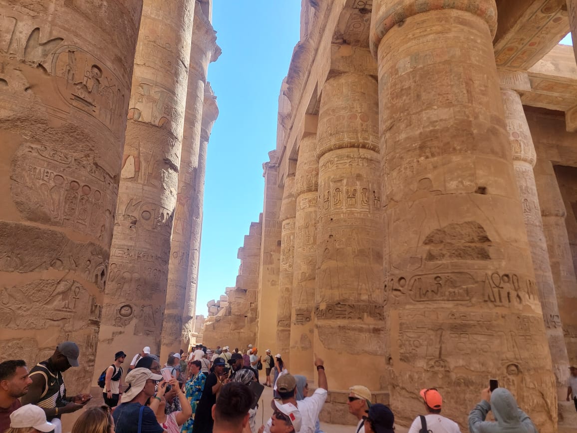 Great Hypostyle Hall of the Temple of Karnak Luxor Luxury 10 Days Egypt Tours Package