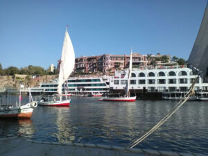 Nile Corniche Nile Cruise Boat Felucca Luxor