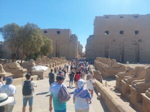 Avenue of Sphinxes Karnak Temple