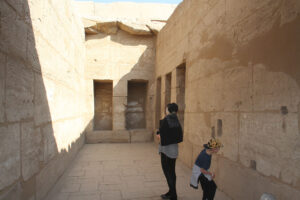 Barque Shrine of King Seti II Karnak Temple from inside