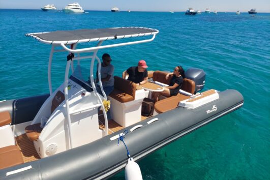 Booking Luxury Speedboat Trip to Snorkeling, Swim with Dolphins, Orange Bay Island or Paradise Private Speed Boats Tours from Makadi Bay