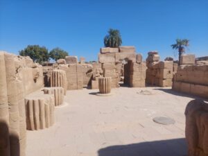 Colonnade of King Thutmose I in Karnak Temple