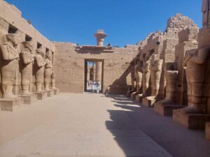 King Ramses III Temple in Karnak Karnak Temple Complex