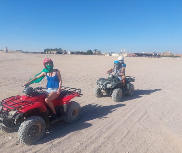 Private Family Quad Bike Tour from Sahl Hasheesh