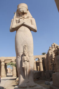 Statue of King Ramses II Karnak Temple