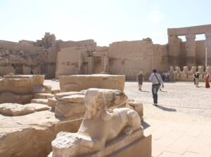 Statue of King Tutankhamun Karnak Temple