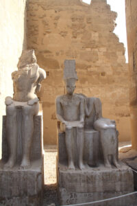 Statue of the god Amun Temple of Luxor