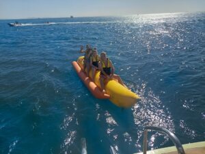 Top Sports for Adrenaline Junkies, Adrenaline rush activities for couples Parasailing Tour from Hurghada