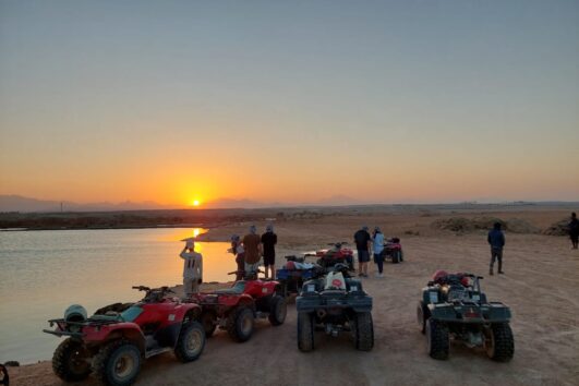 Booking Best 4WD, ATV Adventure Tour on Dunes Morning & Sunset Quad Biking on the Beach from EL Gouna