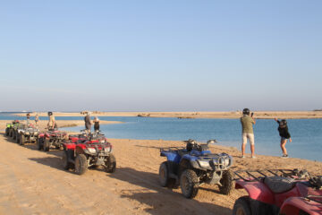 Quad Biking on the Beach from Sahl Hasheesh