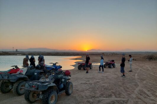 Quad Biking on the Beach from Soma Bay Safaga 2025