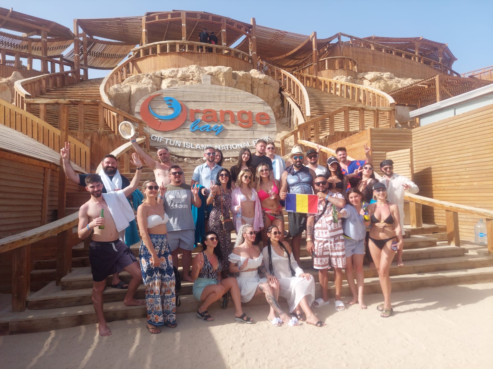 Hurghada Luxury Boat Tours to Orange bay Beach with VIP Lunch, 2 Snorkeling Spots All inclusive