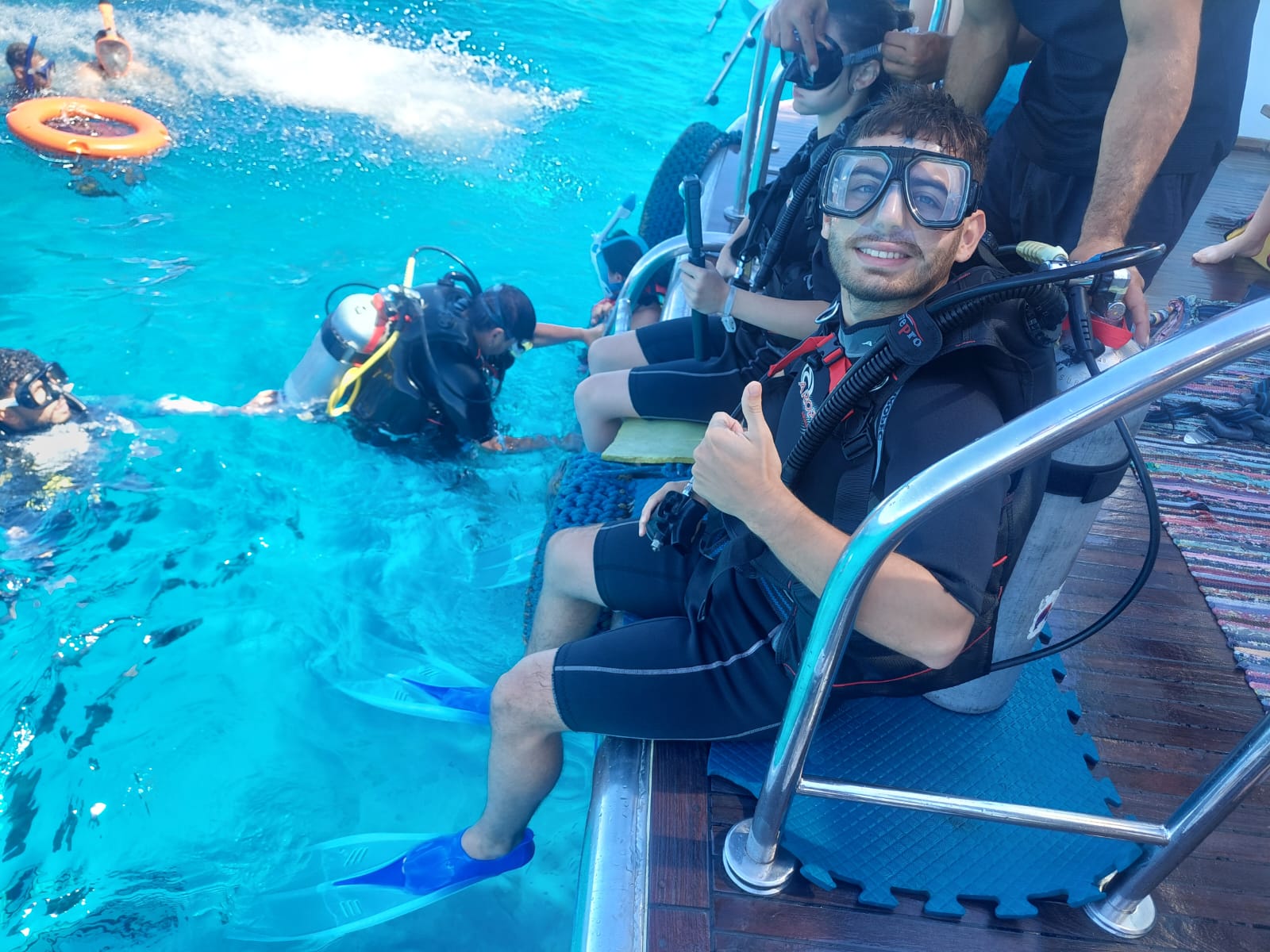 Hurghada Luxury Boat Tours to Orange bay Beach with VIP Lunch, 2 Snorkeling Spots All inclusive