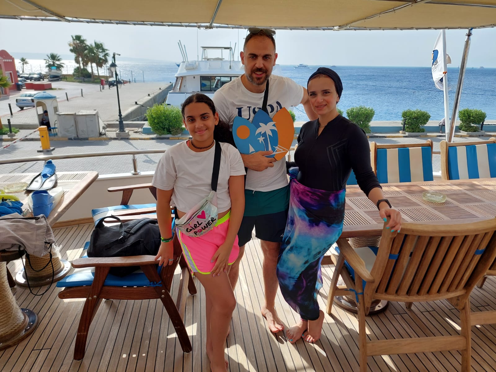 Hurghada Luxury Boat Tours to Orange bay Beach with VIP Lunch, 2 Snorkeling Spots All inclusive