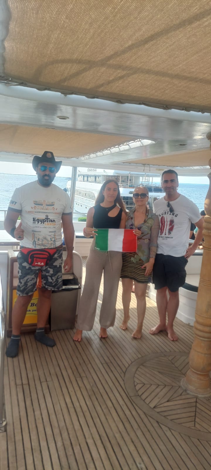 Hurghada Luxury Boat Tours to Orange bay Beach with VIP Lunch, 2 Snorkeling Spots All inclusive