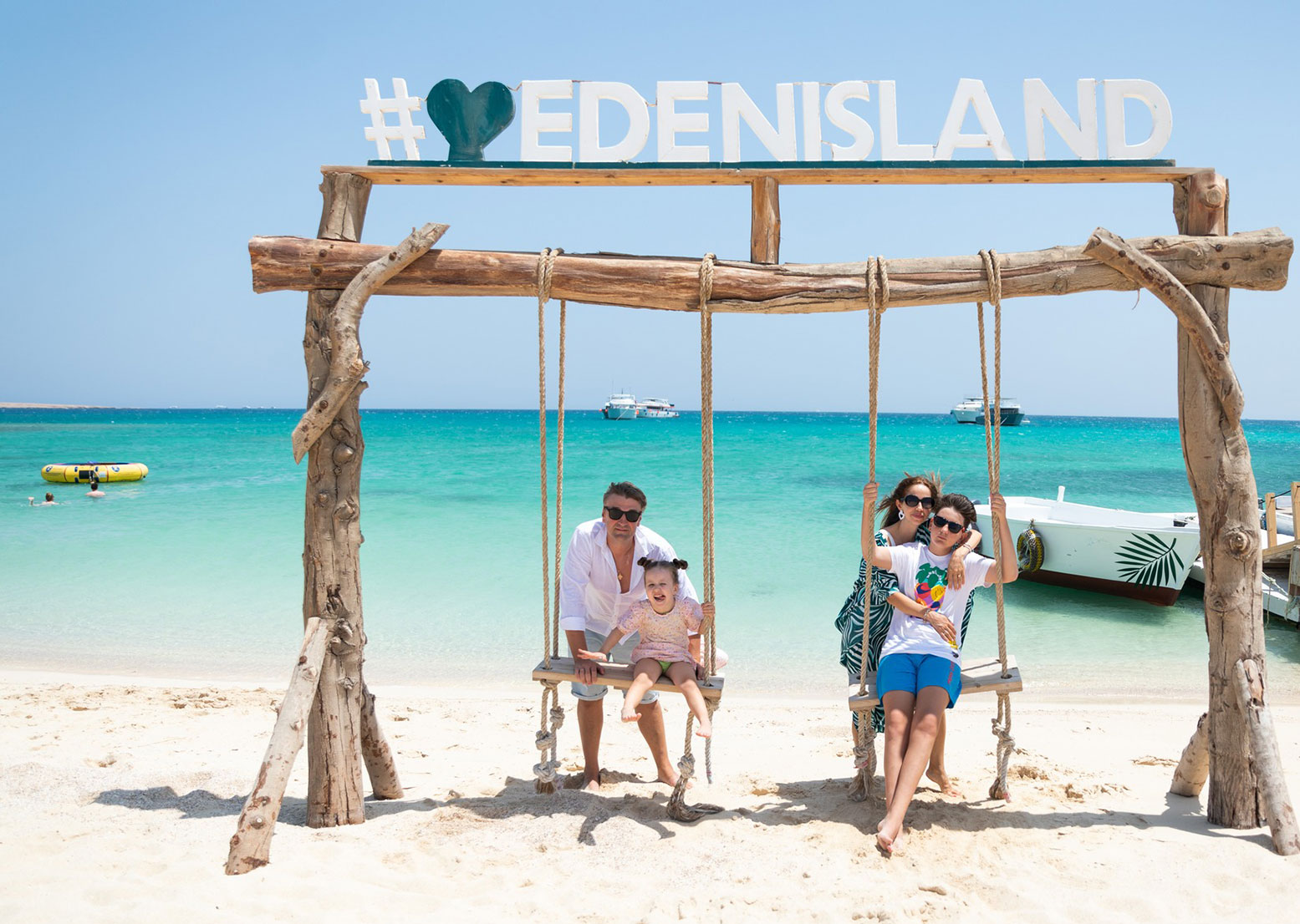 Hurghada Eden island Beach Tours