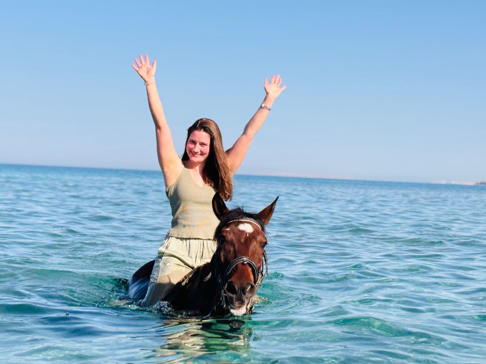 Hurghada Private Horse Riding Tours on Dune Beach & Swimming with Horses Sunset, Sunrise, Morning