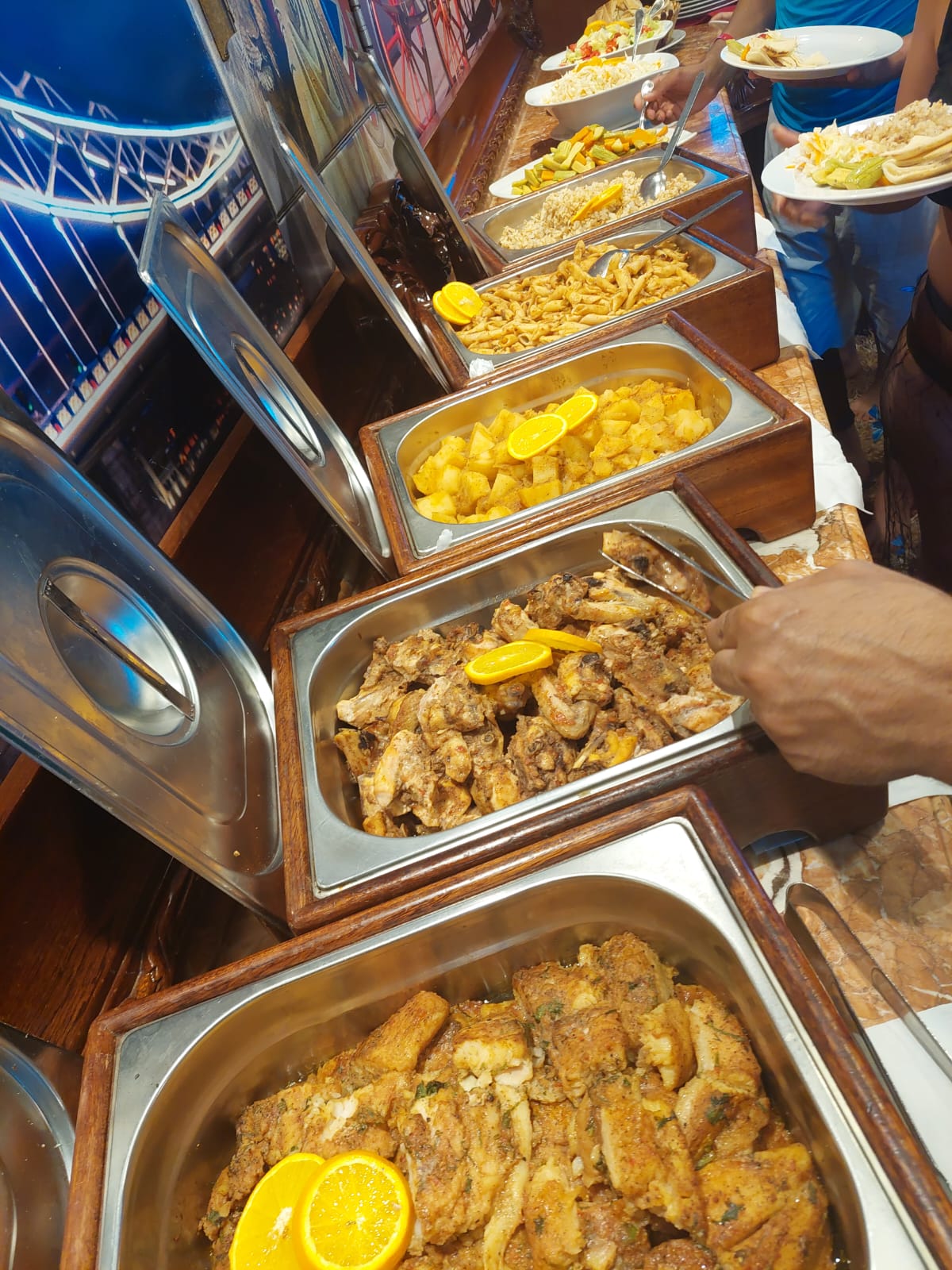 Hurghada Luxury Boat Tours to Orange bay Beach with VIP Lunch, 2 Snorkeling Spots All inclusive