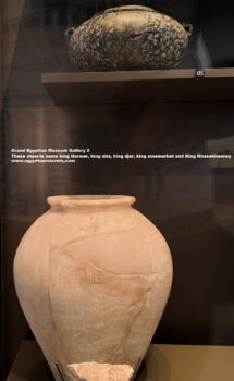 126_1-Dynasty-1-6,-Ancient-Egypt,-History-Pharaohs,-Grand-Egyptian-Museum,-greywacke,-granite,-Egyptian-alabaster,-ivory,-clay,-pottery,-piment,-Saqqara,-tarkhan,-Helwan,-kafr-ammar