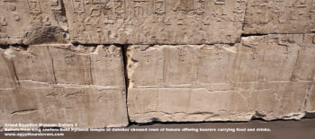 144_5-Dynasty-4,-limestone,-dahshur,-Ancient-Egypt,-History-Pharaohs,-Grand-Egyptian-Museum,-Reliefs-from-king-sneferu-Bent-Pyramid-temple,-female-offering-bearers-carrying-food,-drinks
