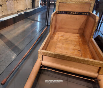149-Dynasty-4,-gold,-ebony,-wood,-giza,-Carrying-chair-Queen-Hetepheres,-Ancient-Egypt,-History-Pharaohs,-Grand-Egyptian-Museum