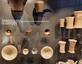 154-Dynasty-4,-copper,-giza,-Ancient-Egypt,-History-Pharaohs,-Grand-Egyptian-Museum,-queen-Hetepheres-used-this-fine-basin-and-ewer-set-in-life-while-washing-her-hands,-Ritual-Purification
