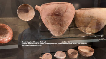 160_2-Dynasty-4,-pottery,-giza,-vessels-found-in-queen-Hetepheres-tomb-were-used-in-funeral-rituals-and-afterlife,-Ancient-Egypt,-History-Pharaohs,-Grand-Egyptian-Museum