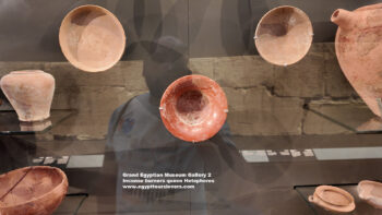 161_2-Dynasty-4,-pottery,-giza,-Incense-burners-queen-Hetepheres,-Ancient-Egypt,-History-Pharaohs,-Grand-Egyptian-Museum