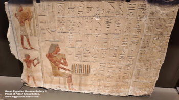 173-Dynasty-4,-limestone,-Saqqara,-Ancient-Egypt,-History-Pharaohs,-Grand-Egyptian-Museum,-Panel-of-Priest-Khnumhotep,-Priest-of-king-Userkaf-cult,-Khnumhotep