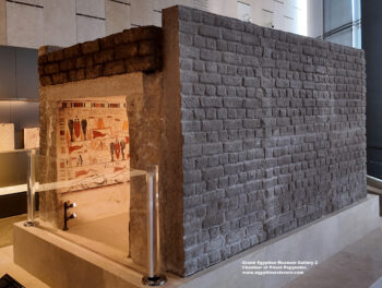 187-Dynasty-6,-first-intermediate-period,-limestone,-Saqqara,-Chamber-of-Priest-Pepynefer,-Ancient-Egypt,-History-Pharaohs,-Grand-Egyptian-Museum