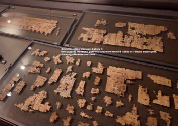 202-dynasty-5,-papyrus,-abuser,-Ancient-Egypt,-History-Pharaohs,-Grand-Egyptian-Museum,-this-papyrus-mentions-personal-and-work-related-issues-of-Temple-Employees