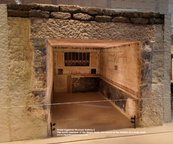 229-dynasty-6,-first-intermediate-period,-imestone,-Saqqara,-Ancient-Egypt,-History-Pharaohs,-Grand-Egyptian-Museum,-The-burial-chamber-of-the-Mayor-Iaryt