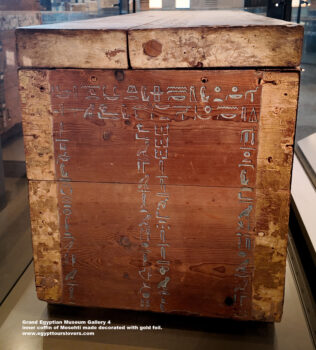 269_1-Dynasty-11,-wood,-gold,-bronze,-limestone,-obsidian,-Assiut,-Ancient-Egypt,-History-Pharaohs,-Grand-Egyptian-Museum,-inner-coffin-of-Mesehti,-gold-foil,-Egyptian-blue-Color