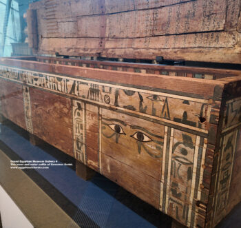 270-Dynasty-12,-Wood,-plaster,-Mir,-The-inner-and-outer-coffin-of-Governor-Senbi,-Ancient-Egypt,-History-Pharaohs,-Grand-Egyptian-Museum