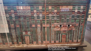270_3-Dynasty-12,-Wood,-plaster,-Mir,-The-inner-and-outer-coffin-of-Governor-Senbi,-Ancient-Egypt,-History-Pharaohs,-Grand-Egyptian-Museum