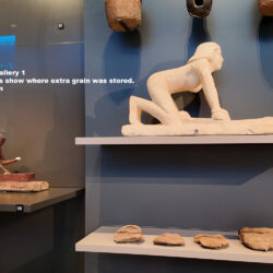 34_1-Dynasty-1-6,-pottery,-limestone,-bread,-giza,-el-qatta,-mishat-ezzat,-tell-el-samara,-food-preparation,-Ancient-Egypt,-History-Pharaohs,-Grand-Egyptian-Museum,-produce-flour-and-make-bread