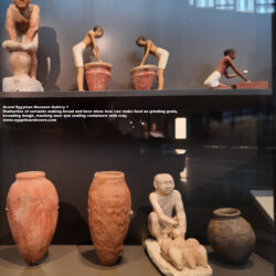 37 Ancient Egypt, History Pharaohs, Grand Egyptian Museum, Dynasty 6, Neolithic period, limestone, wood, pottery, giza, meir, abu rawash, merimda beni salama, food preparation, Statuettes of servants