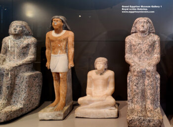 70-Dynasty-5,-limestone,-pigment,-granite,-Egyptian-alabaster,-Saqqara,-Royal-scribe-Rahotep,-Ancient-Egypt,-History-Pharaohs,-Grand-Egyptian-Museum