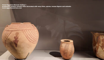 71_1-Naqada-i-II-period,-Abydos,-fayum,-mahlla,-Luxor,-gebelein,-hierakonpolis,-Ancient-Egypt,-History-Pharaohs,-Grand-Egyptian-Museum,-predynastic-pottery-vessels