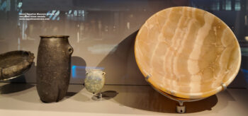 83_2-Dynasty-6,-Egyptian-alabaster,-Saqqara,-edfu,-Inscribed-stone-vessels,-Ancient-Egypt,-History-Pharaohs,-Grand-Egyptian-Museum,-queen-neith-and-the-vizier-mereruka