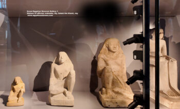 97_1-Dynasty-6,-limestone,-giza,-Saqqara,-Al-Mahasneh,-Statues-of-officials-wekauba,-iby,-Subek-Am-Khant,-Jay,-Ancient-Egypt,-History-Pharaohs,-Grand-Egyptian-Museum