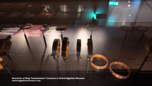Bracelets-“Duck-Head-Earrings,-Festival-Earrings”-of-King-Tutankhamun-Treasures-in-Grand-Egyptian-Museum