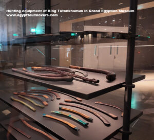 Hunt-tools-of-King-Tutankhamun-Treasures-in-Grand-Egyptian-Museum