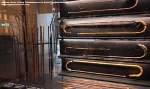 King-Tutankhamun's-walking-sticks-Grand-Egyptian-Museum