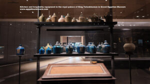 Kitchen-and-hospitality-equipment-in-the-royal-palace-of-King-Tutankhamun-in-Grand-Egyptian-Museum