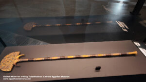 Ostrich-Hunt-Fan-of-King-Tutankhamun-Treasures-in-Grand-Egyptian-Museum