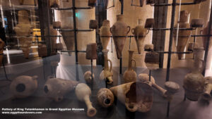 Pottery-of-King-Tutankhamun-Treasures-in-Grand-Egyptian-Museum