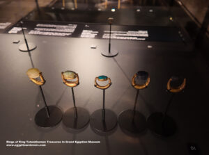 Rings-of-King-Tutankhamun-Treasures-in-Grand-Egyptian-Museum