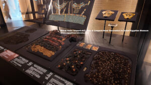 Ritual-Robe-leopard-skin-robe-&-Leopard-Head-Decoration-of-King-Tutankhamun-in-Grand-Egyptian-Museum