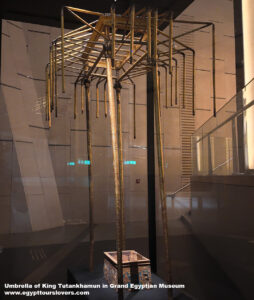 The-King-Tutankhamun-umbrella-in-Grand-Egyptian-Museum